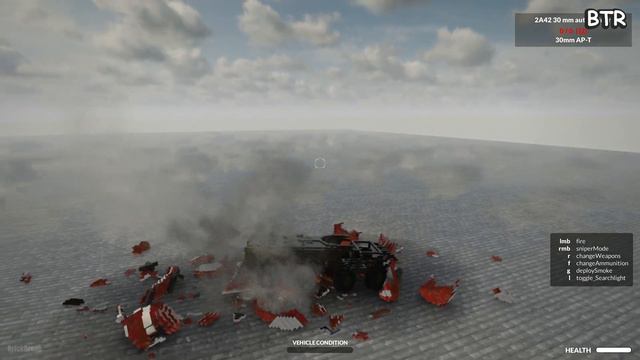 BTR-90 vs T-72B3M TANK | Teardown смотреть онлайн