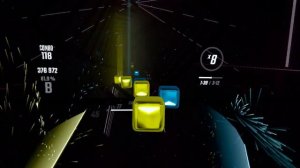 Играем в очки виртуальной реальности игра BeatSaber 1 часть