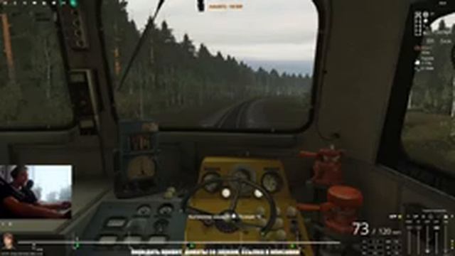 TRS2019. RolePlay. Печора. ДМ62-1796/2ТЭ10В-4916 Состав с пионерами Кулой-Подюга смотреть онлайн