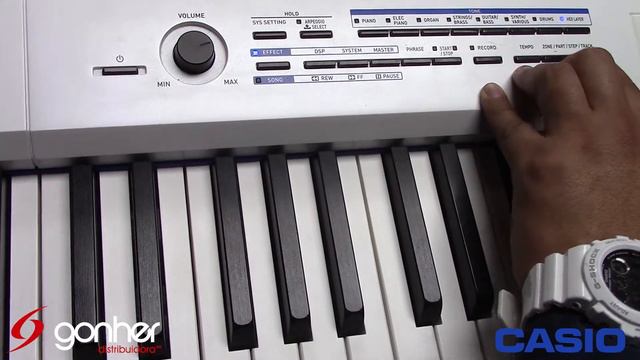 Casio Tutoriales - PX5 - 07 Características смотреть онлайн