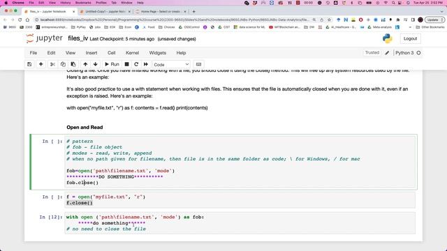 Working with Files in Python смотреть онлайн