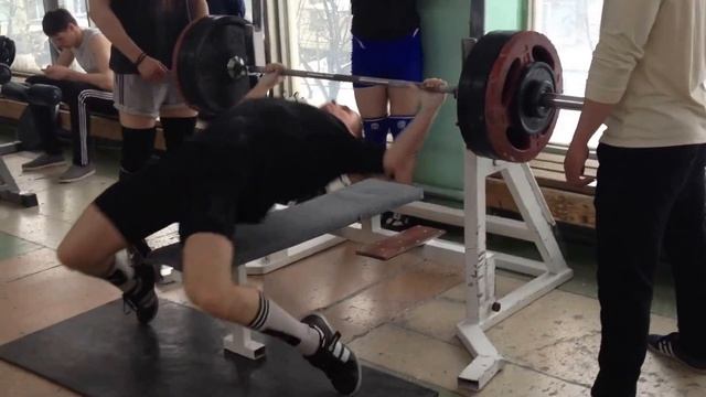 #9 Жим 182,5 с второй попытки. Вес 84 смотреть онлайн