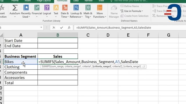 How to create dynamic Reports with Excel SUMIFS function and Named Ranges смотреть онлайн