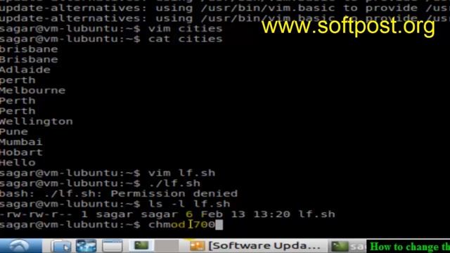 How to change the permission of file in Mac OS X Terminal смотреть онлайн