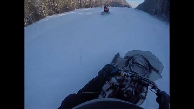Summit Sp & Lynx 49 Ranger snowmobiles 2017 // По просекам на снежиках, Набережные Челны смотреть онлайн