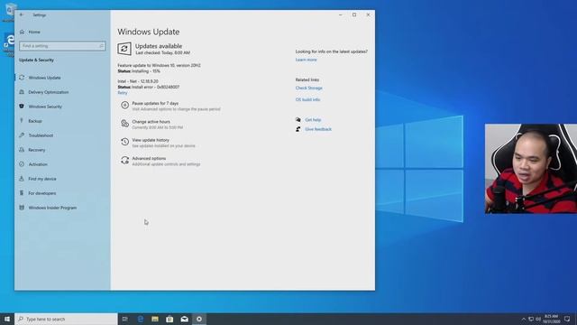 Nâng Cấp Win 10 1909 lên Win 10 20H2 Full смотреть онлайн