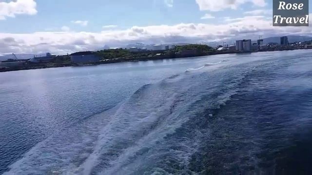 Bodø Moskenes ferry to Lofoten Islands, Norway #Reine | Rose Travel смотреть онлайн