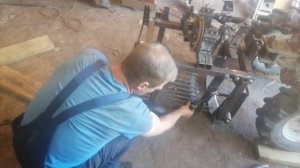 Грохотная картофелекопалка своими руками (5 часть)