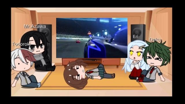 MHA BNHA Reacts To Cars 3 Full Scene Of McQueen's Crash | Gacha Reacts смотреть онлайн