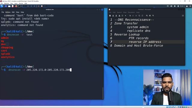 DNS Enumeration using DNSRecon | An Open Source DNS Enumeration Tool | Kali Linux 2022 | Rajneesh смотреть онлайн
