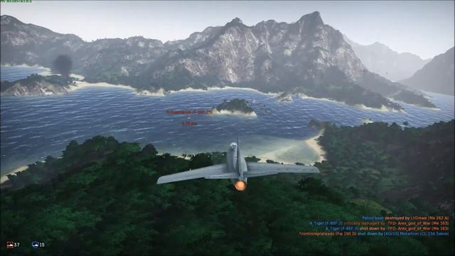 War Thunder Sabre F 86F 2 смотреть онлайн