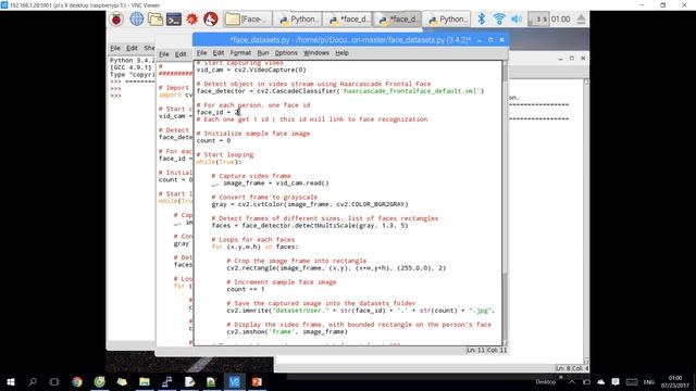 Face recognition OpenCV Raspberry Pi смотреть онлайн