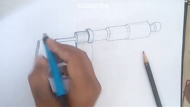 Micrometre Drawing Step By step For Engineering student смотреть онлайн
