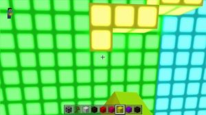 Building Numberblock 70 But How to make Glowing in Minecraft NUMBERBLOCKS