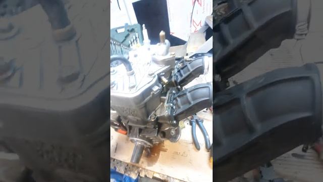 опрессовка двигателя снегохода  #brp #skidoo #lynx #arcticcat #polaris