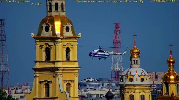 Санкт-Петербург онлайн обзорная веб-камера