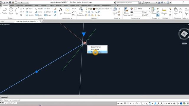 How to trim offset spline in Autocad (solution) смотреть онлайн