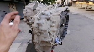 Mitsubishi Outlander снятие и разборка вариатора .