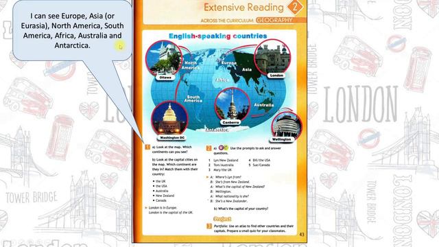 Spotlight 5 Модуль 2 Extensive Reading Geography Упражнение 1а) смотреть онлайн