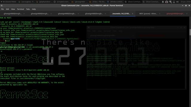 Upgrade Acunetix Pro Version 14 Tested Install Debian Server Parrot OS GNU/Linux смотреть онлайн