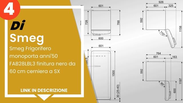 I migliori frigoriferi Smeg del 2021 смотреть онлайн