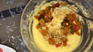 Апельсиновый КУЛИЧ с цукатами и орехами 2020