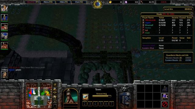 Warcraft 3 Classic HellHalt TD Competitive #136 смотреть онлайн