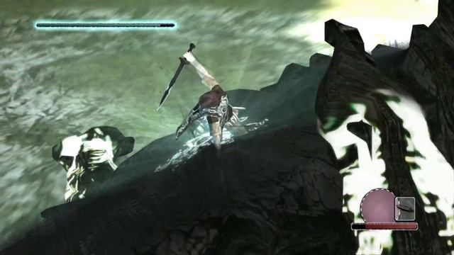 Прохождение Shadow of the Colossus #8 [Kuromori - Wall Shadow] смотреть онлайн