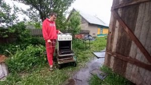 Коптильня горячего копчения из старой плиты. Своими руками. Путь к успеху.