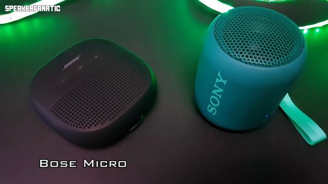 Sony SRS-XB12 vs Bose SoundLink Micro Extreme Bass Test смотреть онлайн