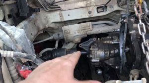 SsangYong Actyon (2G)_снятие ДВС и АКПП__вы устанете крутить и лазить в разные дырочки)))