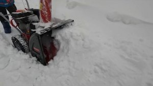 Снегоуборщик AL-KO 560 II❓Вот почему папа именно его купил? ОЧЕНЬ МНОГО СНЕГА?