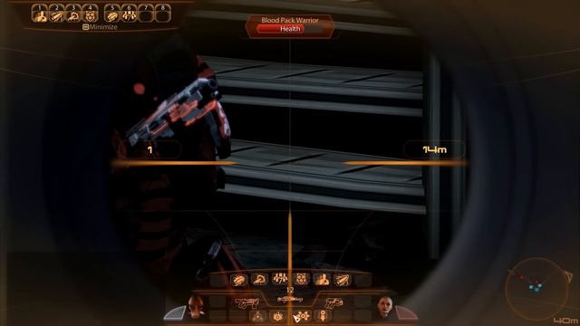 Mass Effect 2 - Enemy taking advantage of.. taking cover. смотреть онлайн