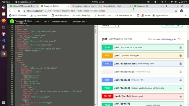 Swagger Documentation with NodeJS & Express смотреть онлайн