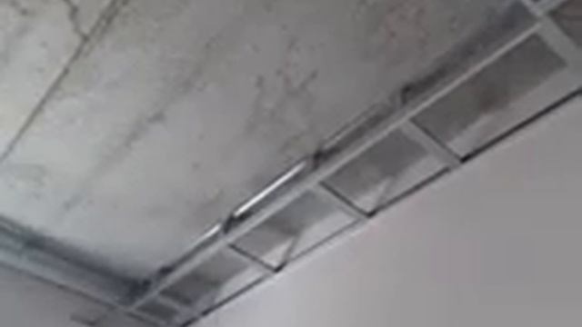 Короб из гипсокартона с нишей под гардину. смотреть онлайн