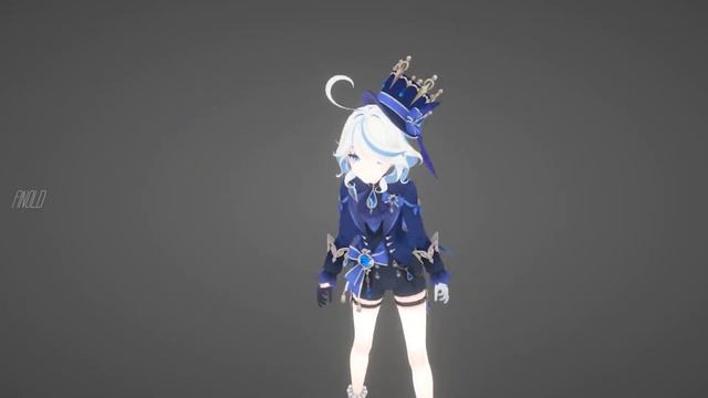 |Blender| Furina Burst Animate by me смотреть онлайн
