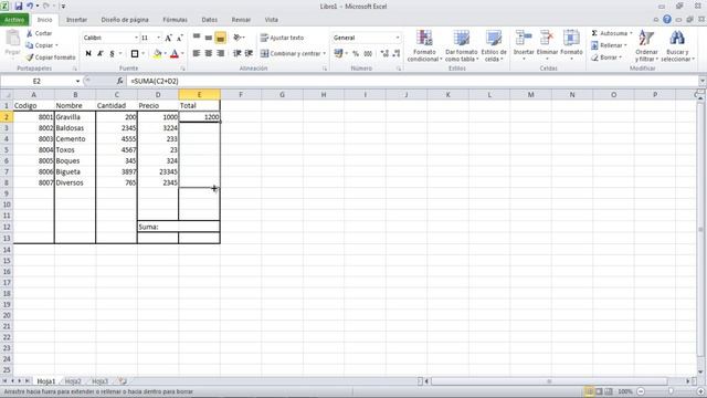 Como Insertar Formula Suma En Microsoft Excel 2010 смотреть онлайн
