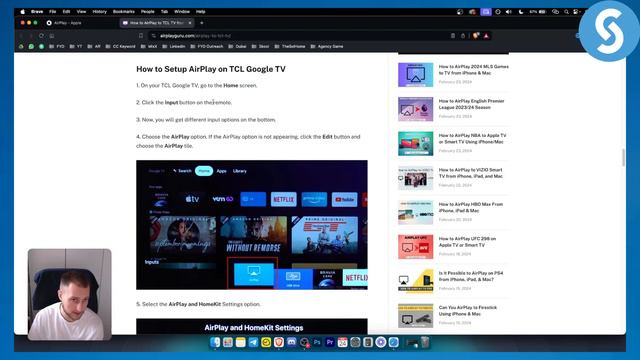 How to use Apple Airplay on TCL TV (Tutorial) смотреть онлайн