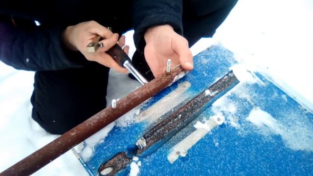 Сделай сам. Скребок для снега своими руками /Как сделать скребок для очистки снега? смотреть онлайн