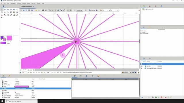 Synfig for beginners: 42 - Creating a Starburst Background смотреть онлайн