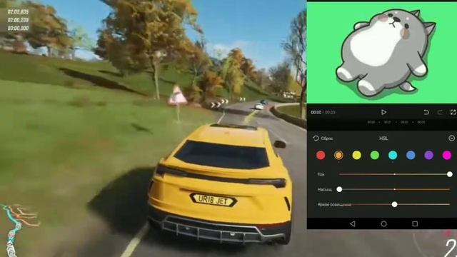 Как изменить цвет картинки в кап кут смотреть онлайн