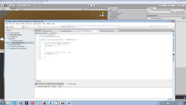Unity 5 Tutorial: Survival Game Inventory C# смотреть онлайн