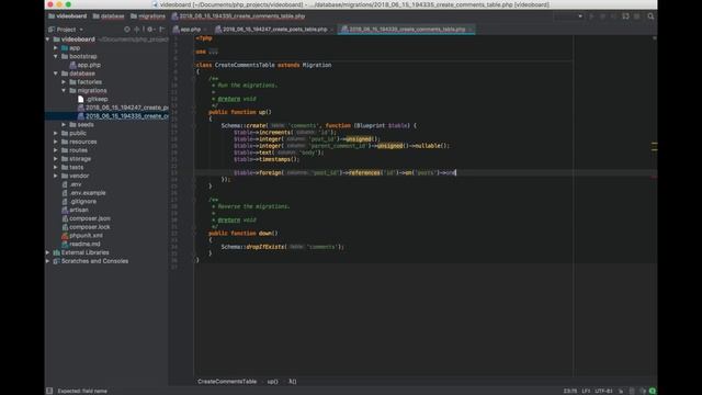 Building a Youtube posting board with Laravel and VueJS: setting up the database (Part 1) смотреть онлайн