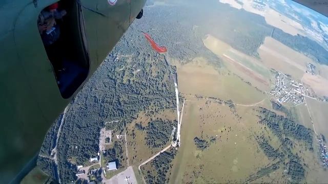 Прыжок с парашютом Кострома аэродром смотреть онлайн