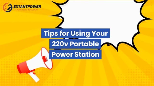 The Power Of 220v Portable Power Station