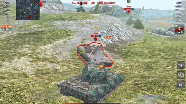 T62 & E100 • world of tanks blitz • wotblitz смотреть онлайн