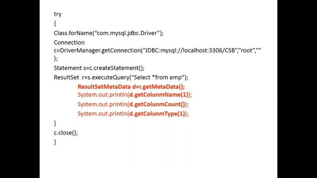 VTU DBMS (18CS53) DATABASE MANAGEMENT SYSTEM [EXAMINING DATABASE METADATA, SQLJ, ODBC] (M3 L5) смотреть онлайн