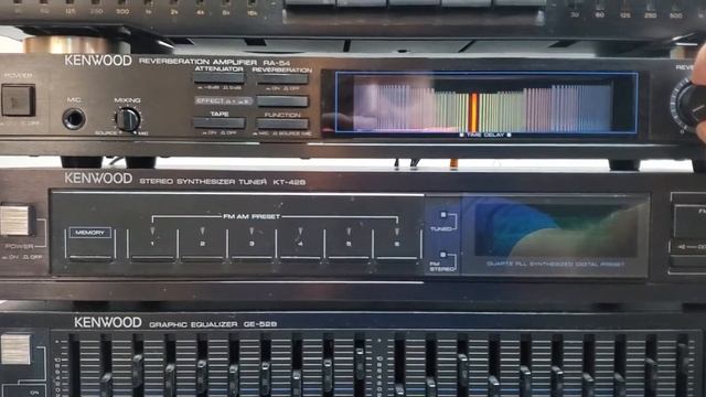 Kenwood RA-54 Reverberation Amplifier Demo смотреть онлайн