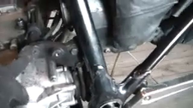 разборка мотоцикла Kawasaki Eliminator 400lx,часть 2.