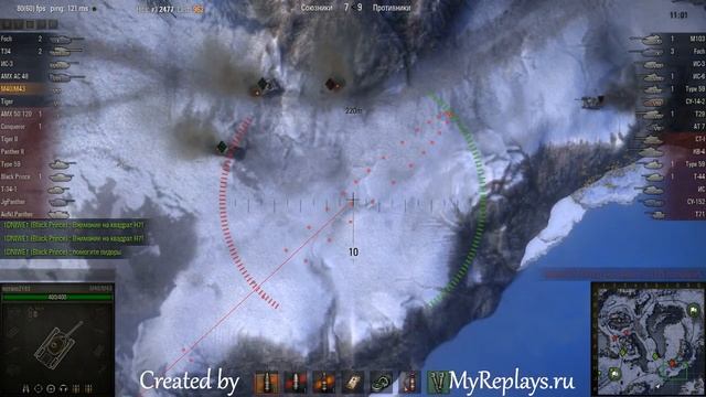 WOT: Arctic Region - M40/M43 смотреть онлайн